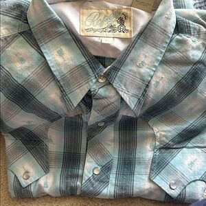 Western dress shirt part of a three shirt bundle